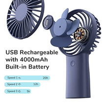 Load image into Gallery viewer, Elegance Electric Handheld Fan