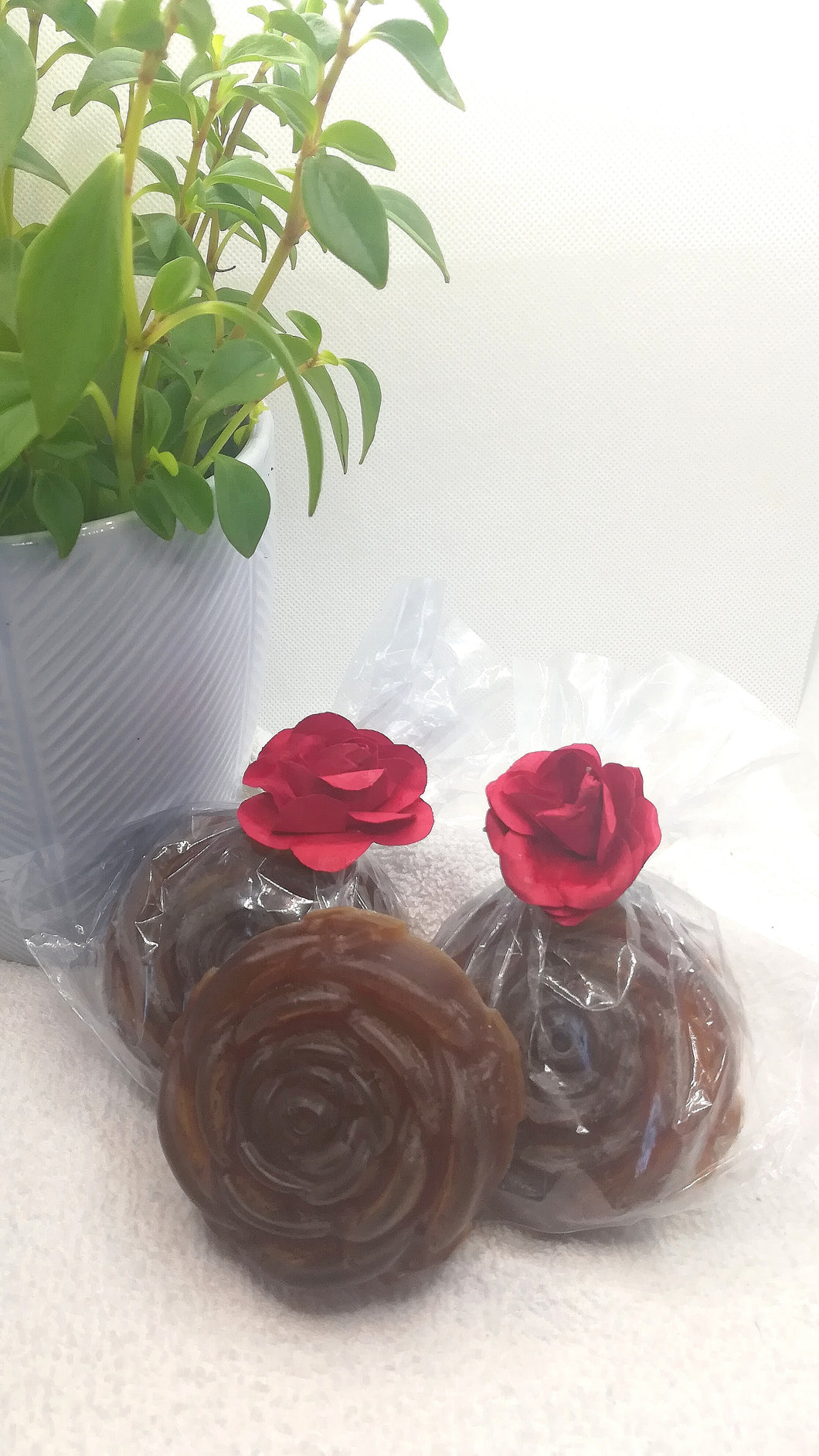 Elegance Rose Buds Black Soap   | 3pk - 10oz